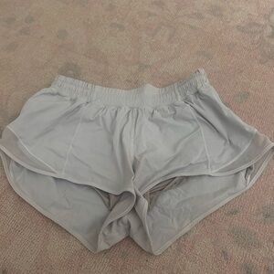 lululemon athletica hotty hot white Shorts